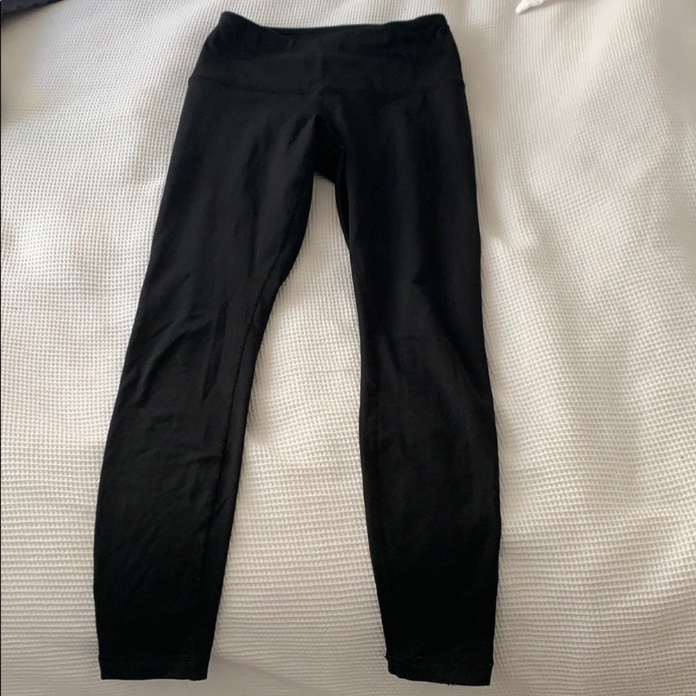 90 degree black high-waisted leggings